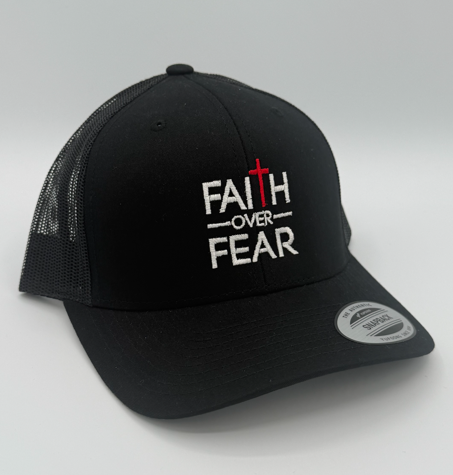 Faith Over Fear - Embroidered Hat