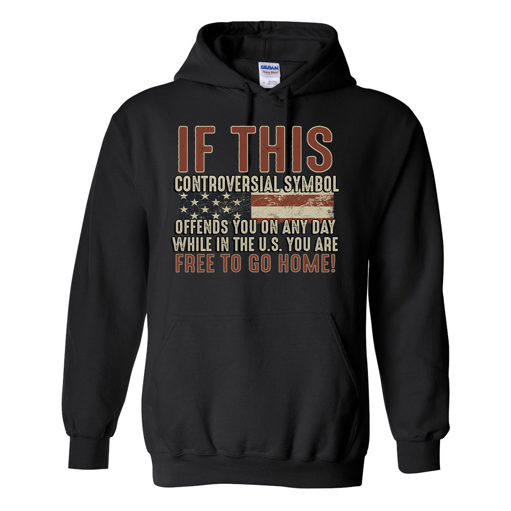 Controversial Flag Hoodie