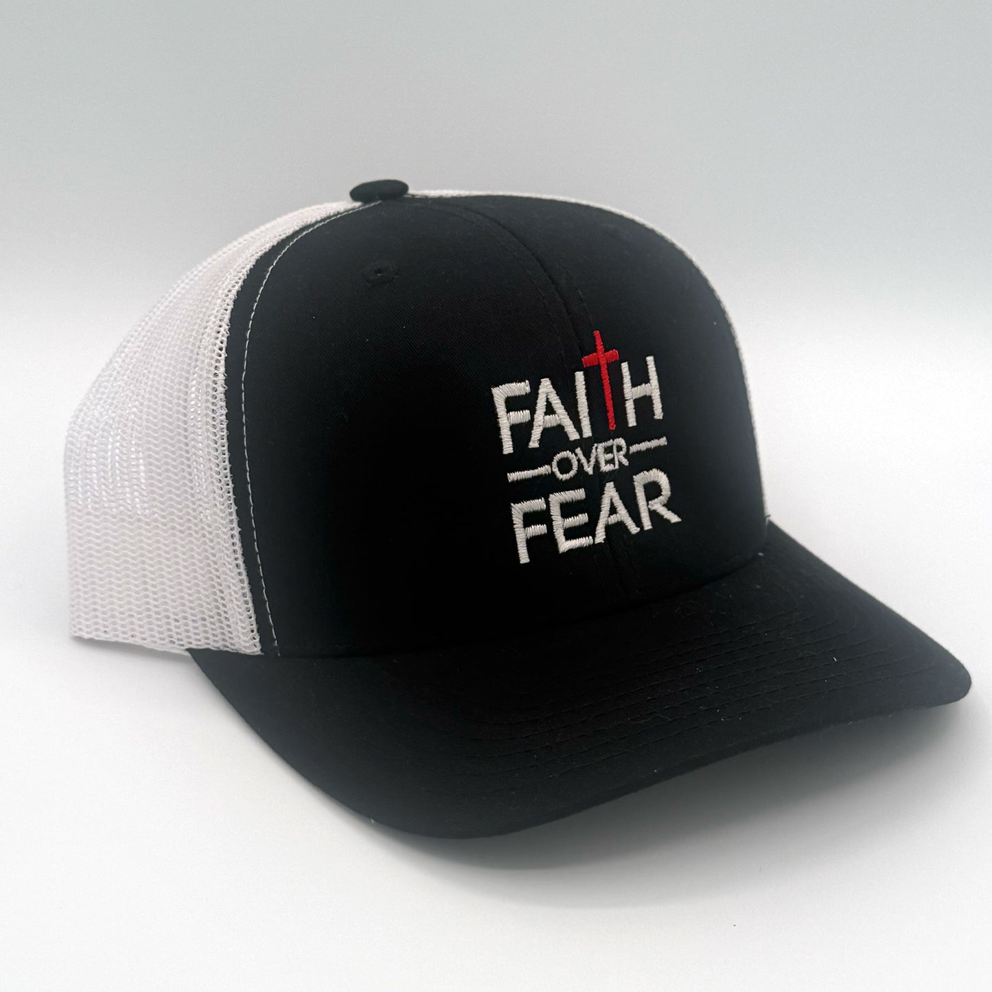 Faith Over Fear - Embroidered Hat