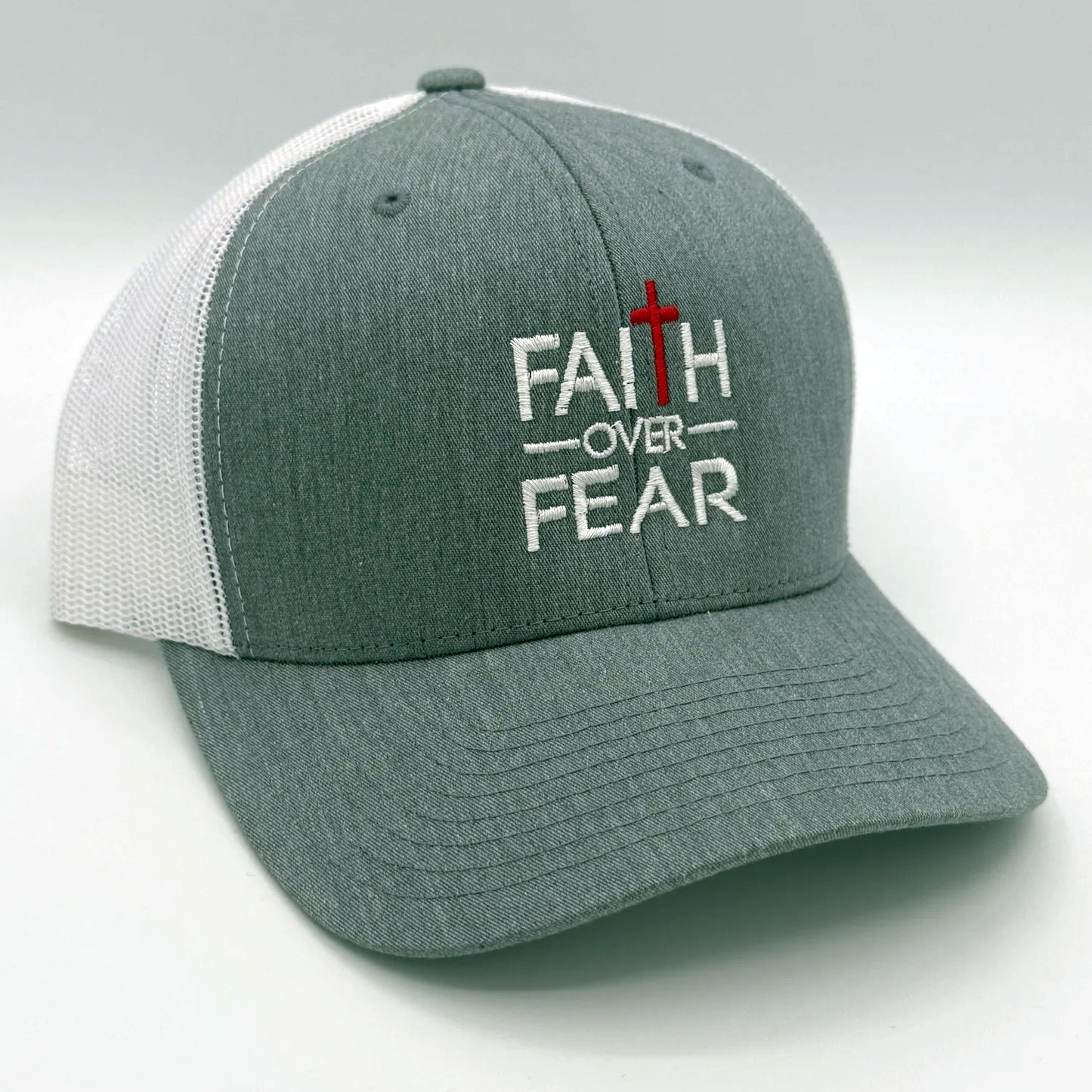 Faith Over Fear - Embroidered Hat