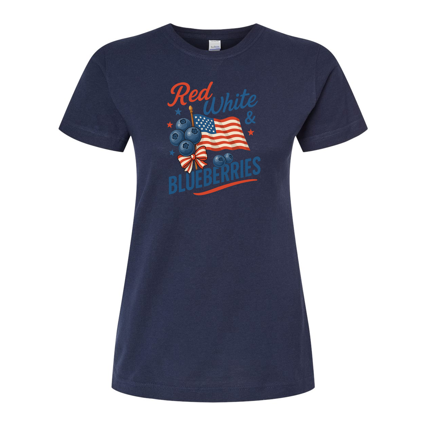 Red, White & Blueberries Ladies Tee