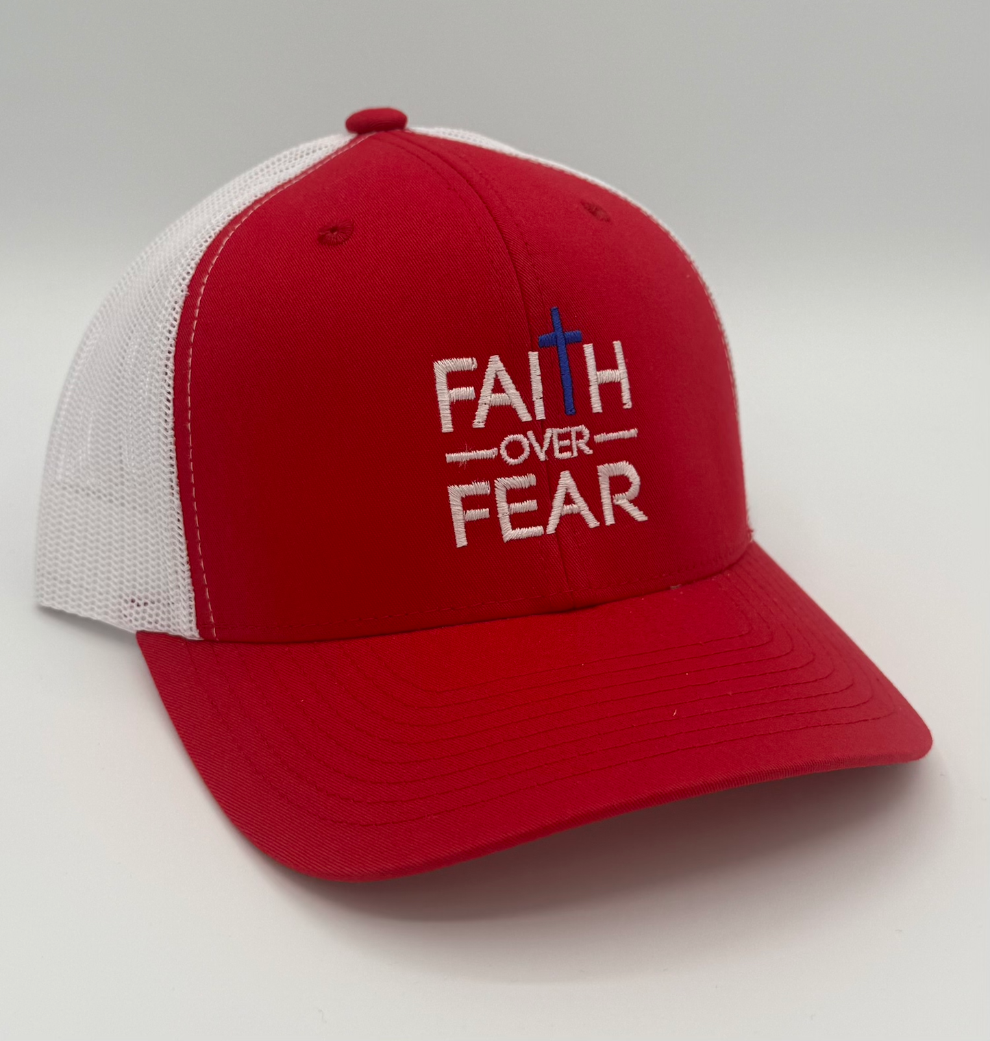 Faith Over Fear - Embroidered Hat
