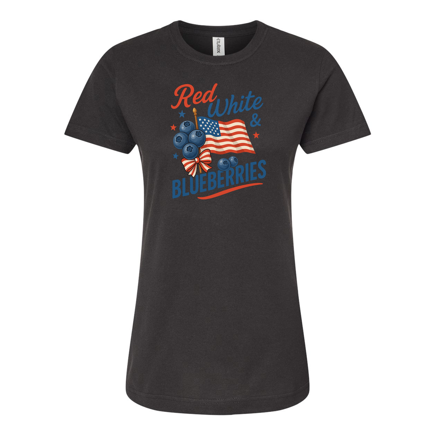 Red, White & Blueberries Ladies Tee
