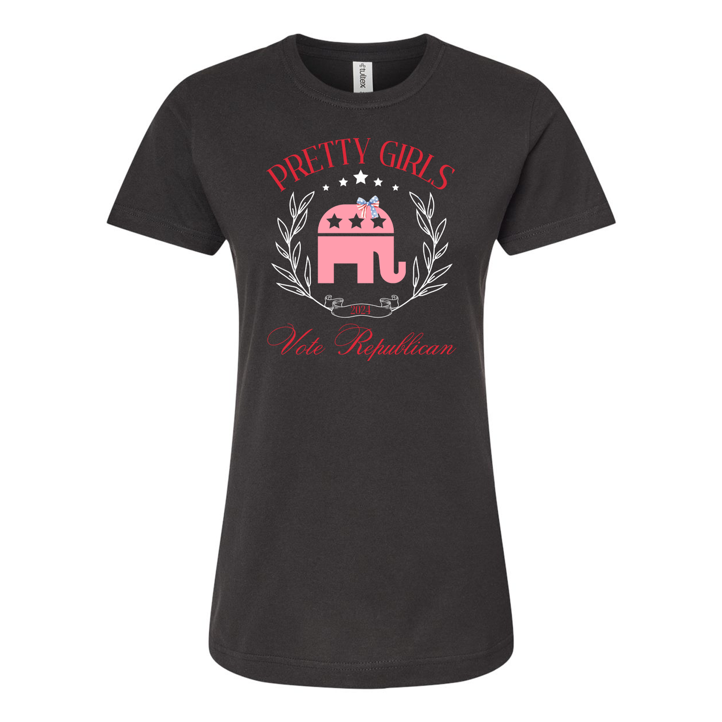 Pretty Girls Vote Republican Ladies Tee