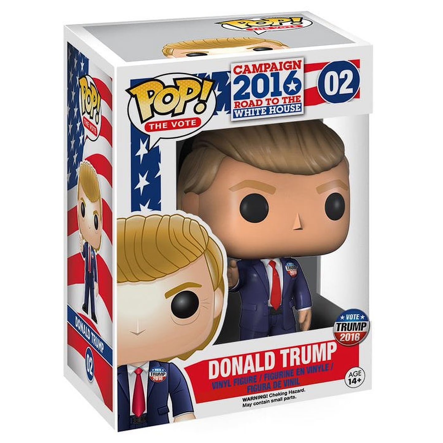 Funko Pop The Vote - Campaign 2016: Donald Trump Vinyl Collectible Action Figure