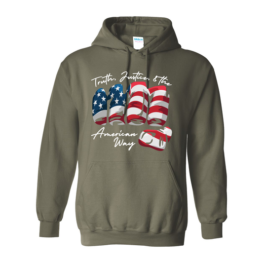 Truth, Justice, & The American Way Hoodie