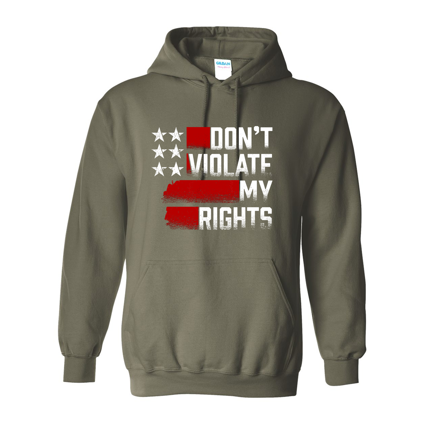 Don't Violate My Rights Hoodie