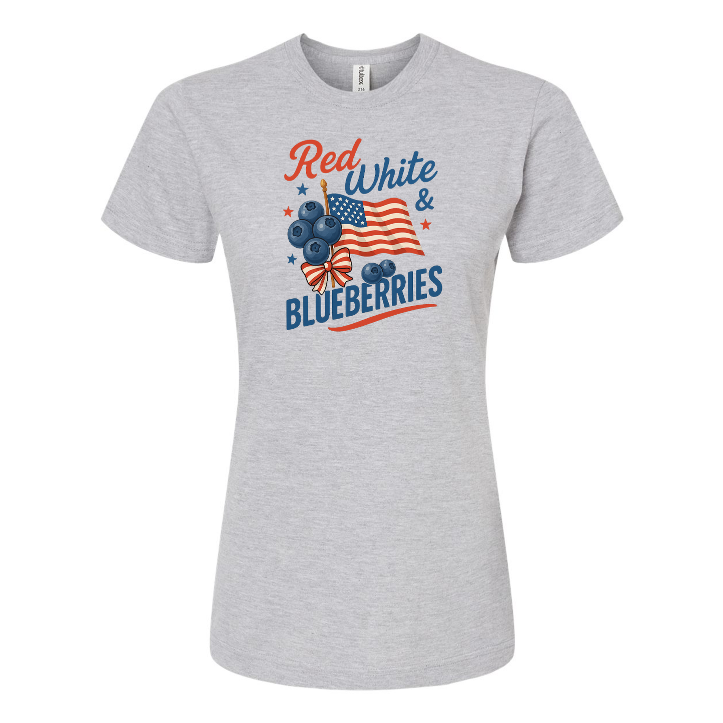Red, White & Blueberries Ladies Tee