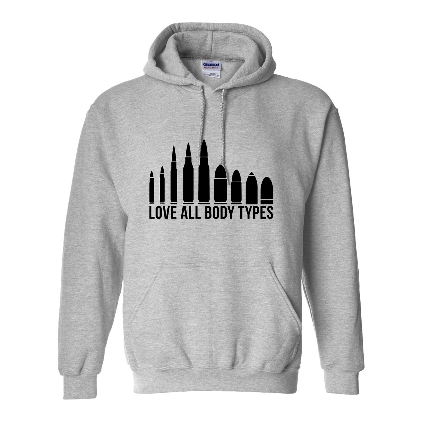 Love All Body Types Hoodie
