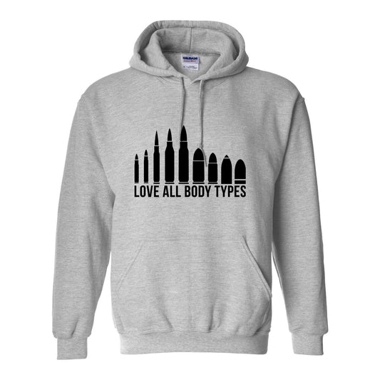 Love All Body Types Hoodie