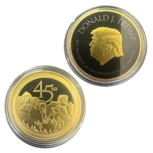 Donald J. Trump 45th President Mt. Trumpmore Coin
