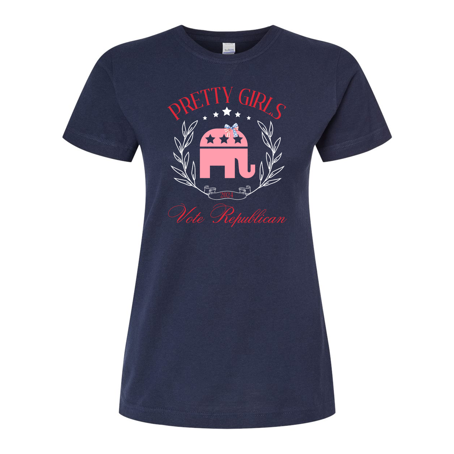 Pretty Girls Vote Republican Ladies Tee