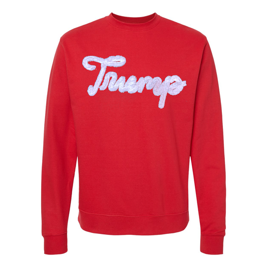 Trump Chenille Yarn Sweatshirt