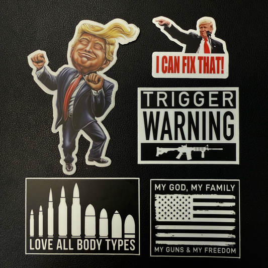 Trigger Warning Sticker Pack